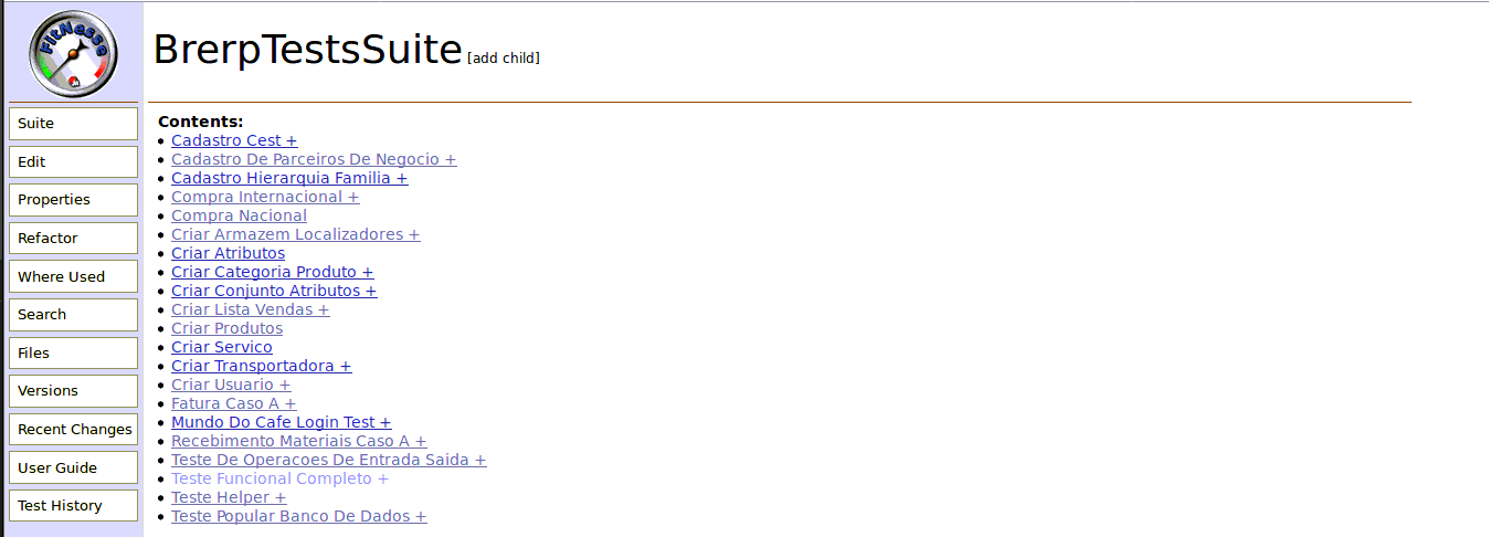 TesteFuncionalCompletoFitNesse