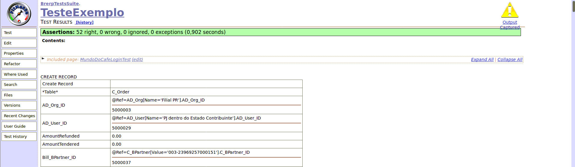 TesteExemploResultado