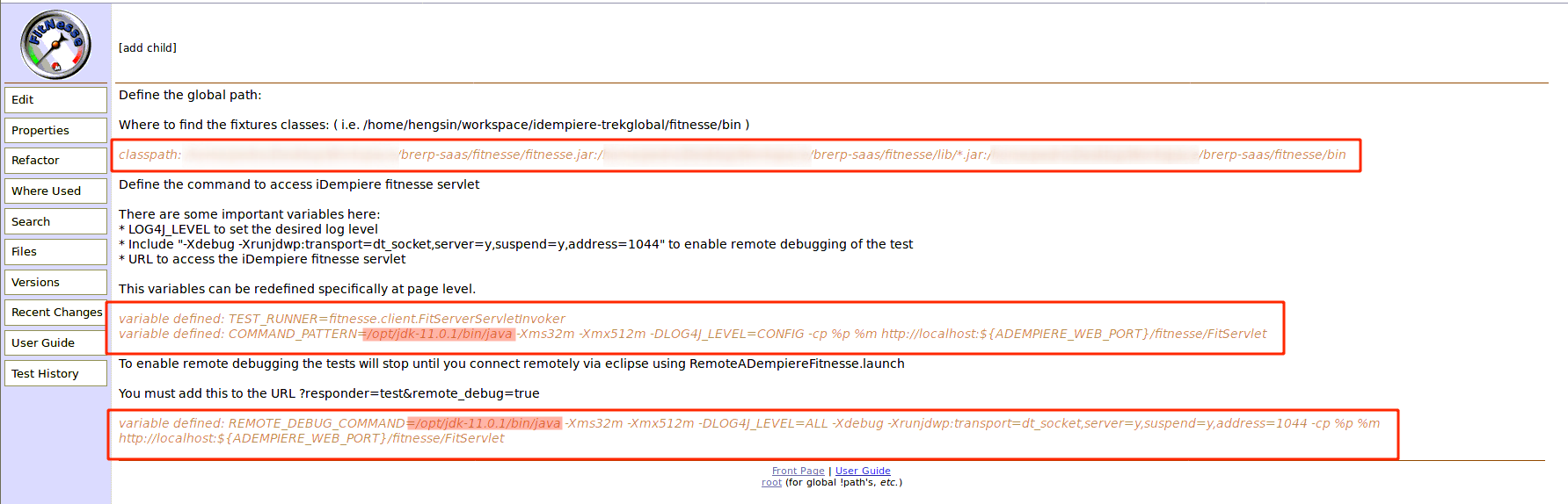 FitNesseRootConfiguration