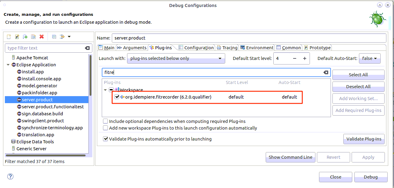 fitRecorderBundleOnServerProduct